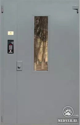 Дверь с домофоном-55
