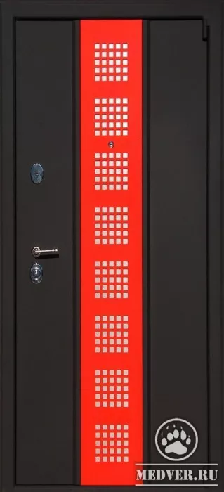 Утепленная дверь в квартиру-28